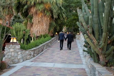 Schwulen- und Lesben Heiraten in Palm Springs, Kalifornien - photos by Lani