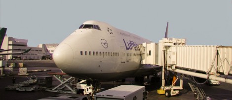 Lufthansa at gate