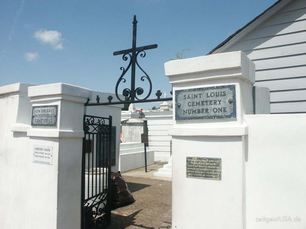 Cemetery No 1 in New Orleans, Louisiana