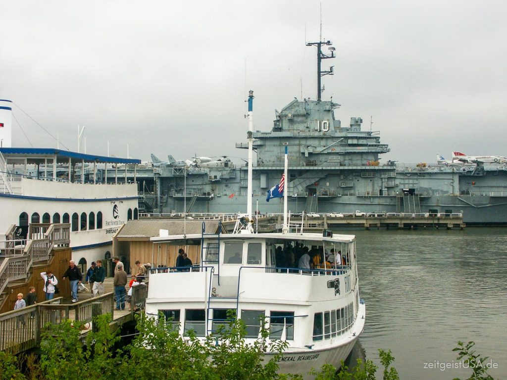 USS-Yorktown am Patriots Point, Charleston, South Carolina
