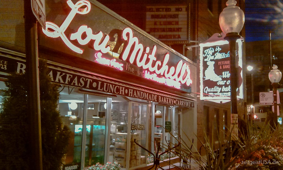 Lou Mitchell's Restaurant erinnert an die alte Zeit der Route 66
