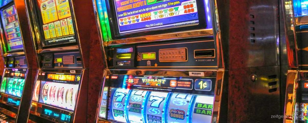 Spielautomaten in Las Vegas