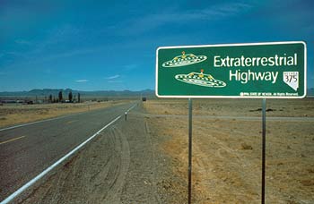 ET Highway SR-375 in Nevada — selbst sehen ob da Außerirdische im Spiel sind