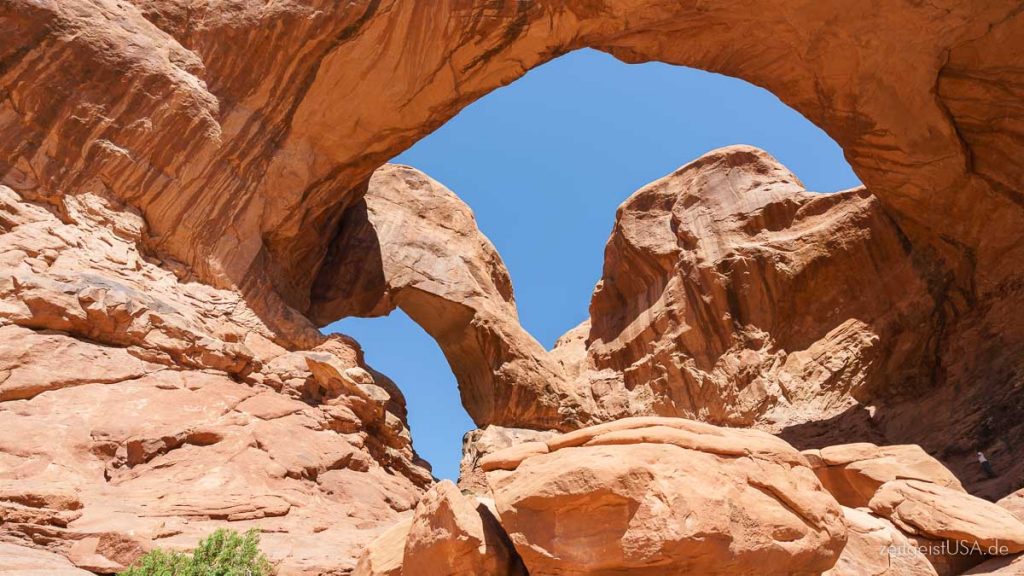 Double Arch --Arches Nationalpark, Utah, USA
