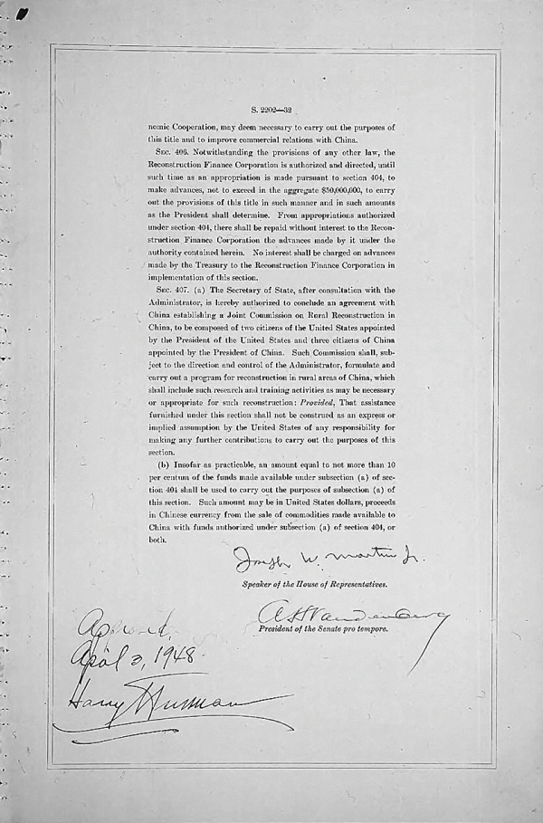 Marshall Plan, Seite 32 (National Archives)