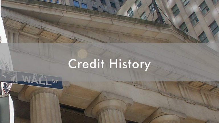 Die Credit History in den USA