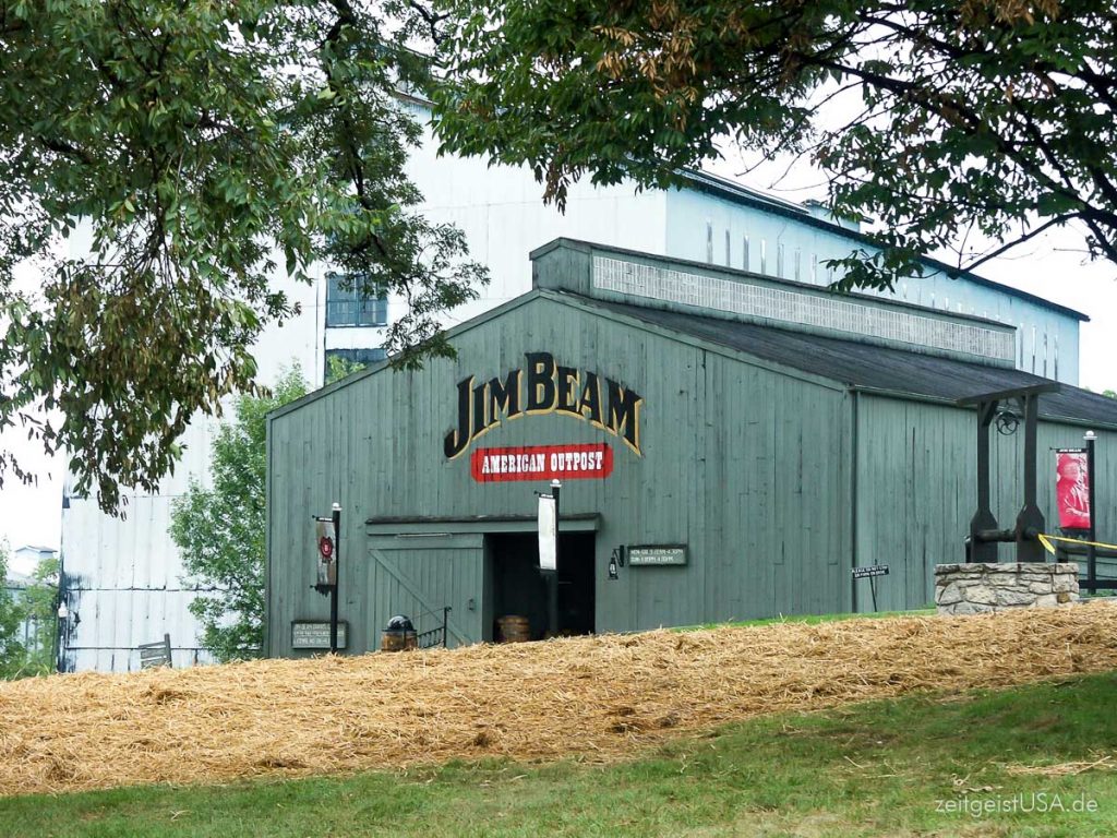 Jim Beam Distillery in Clermont, Kentucky, USA
